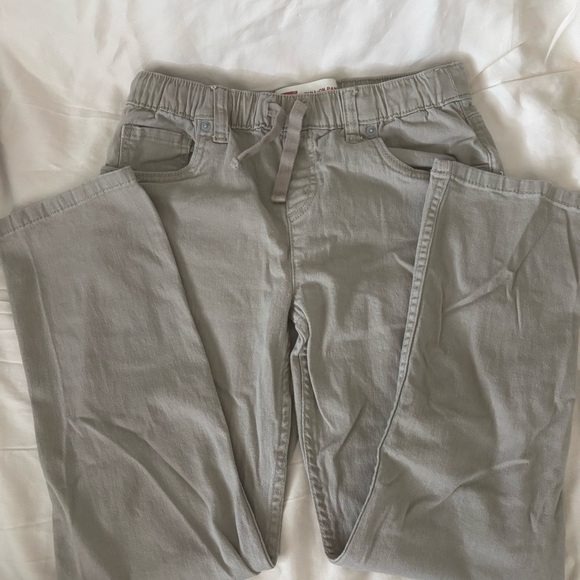 Levi's Gray Straight-Leg Jeans - Picture 1 of 7